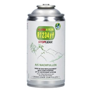 Láhev se stop netěsností Alaska Refrigerants pro systémy R1234yf