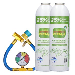 Dvojité balení – Alaska Refrigerants náhradní chladivo R1234yf pro klimatizace vozidel
